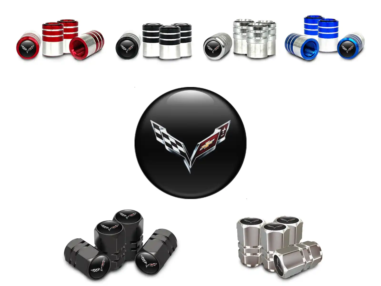 Chevrolet  Cappelli stelo Moto Design Max
